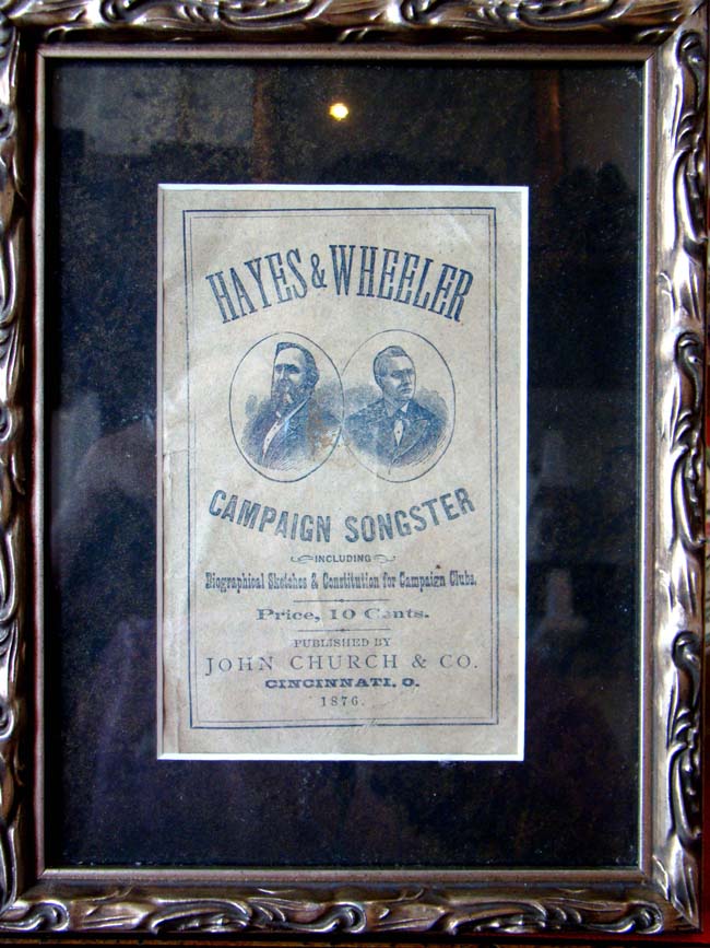 A Rutherford B. Hayes & William A. Wheeler 1876 Campaign Songster — image 2